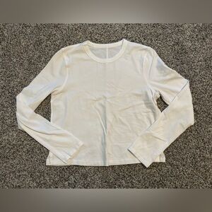 Lululemon Classic Fit Cotton Blend Long Sleeve Sz 4
